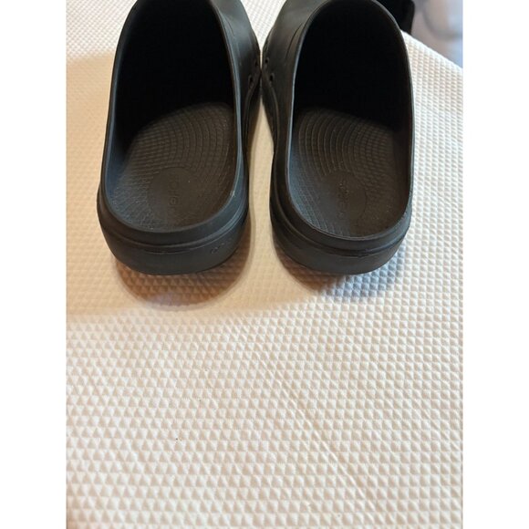 OOFOS OOcloog Black Recovery Comfort Clogs Slip On Unisex Sz.M8/W10 Lounging - Picture 3 of 6